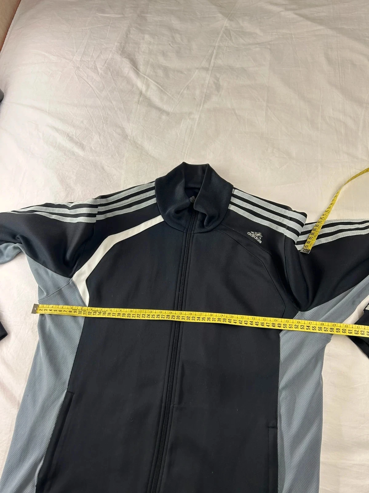 Veste leve preta adidas estilo vintage retrô anos 2000 – photo 7